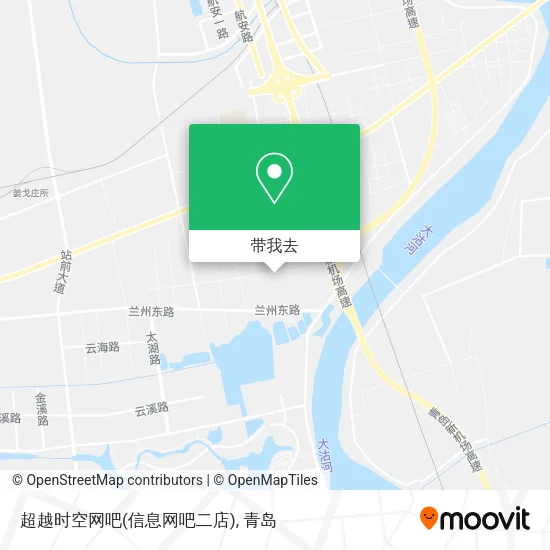 超越时空网吧(信息网吧二店)地图