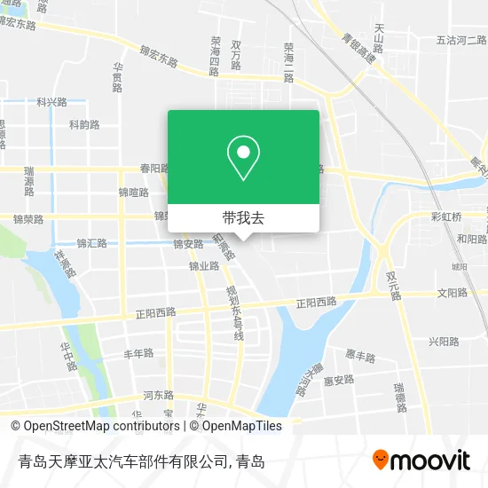 青岛天摩亚太汽车部件有限公司地图