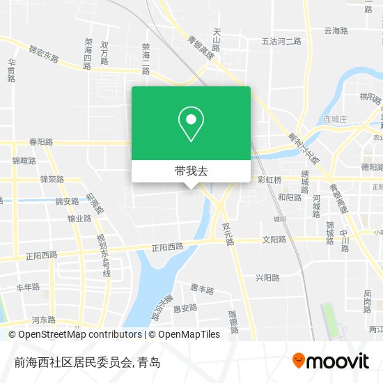 前海西社区居民委员会地图