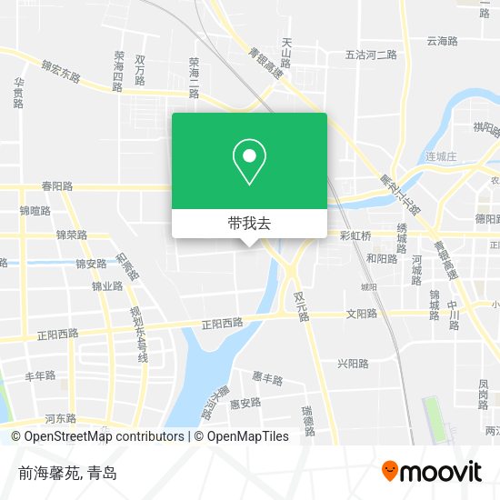 前海馨苑地图