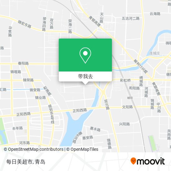 每日美超市地图