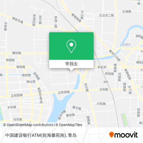 中国建设银行ATM(前海馨苑南)地图