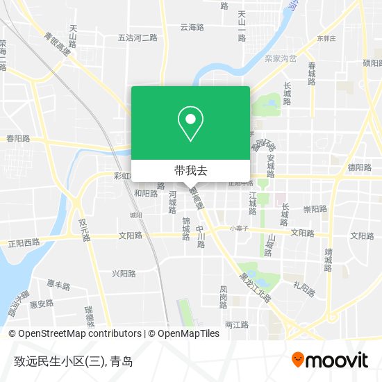 致远民生小区(三)地图