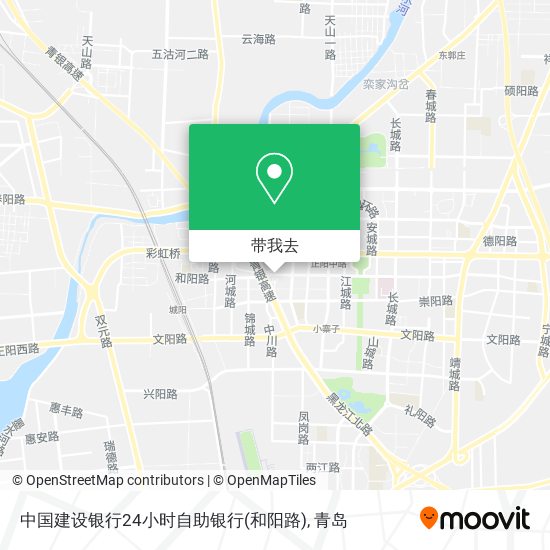 中国建设银行24小时自助银行(和阳路)地图
