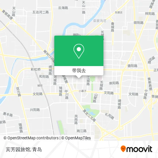 宾芳园旅馆地图