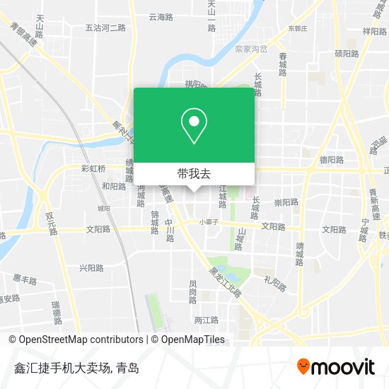 鑫汇捷手机大卖场地图
