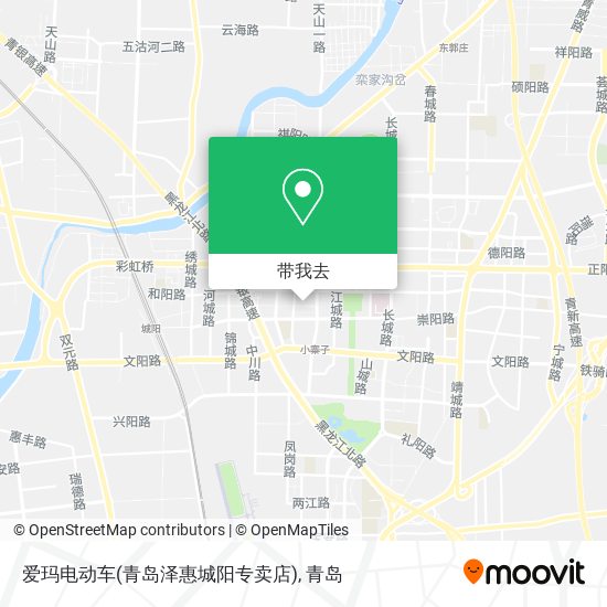 爱玛电动车(青岛泽惠城阳专卖店)地图
