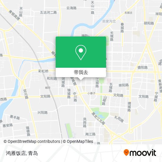 鸿雁饭店地图