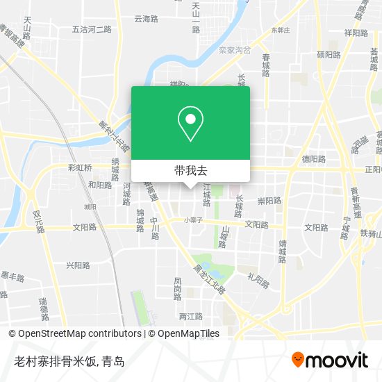 老村寨排骨米饭地图