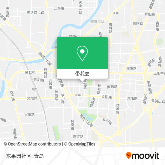 东果园社区地图