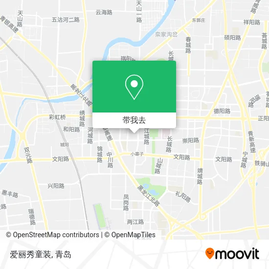 爱丽秀童装地图