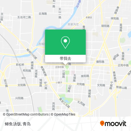 鲫鱼汤饭地图