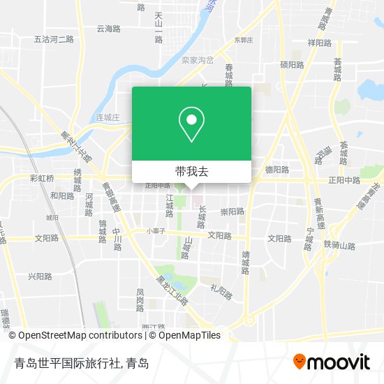 青岛世平国际旅行社地图