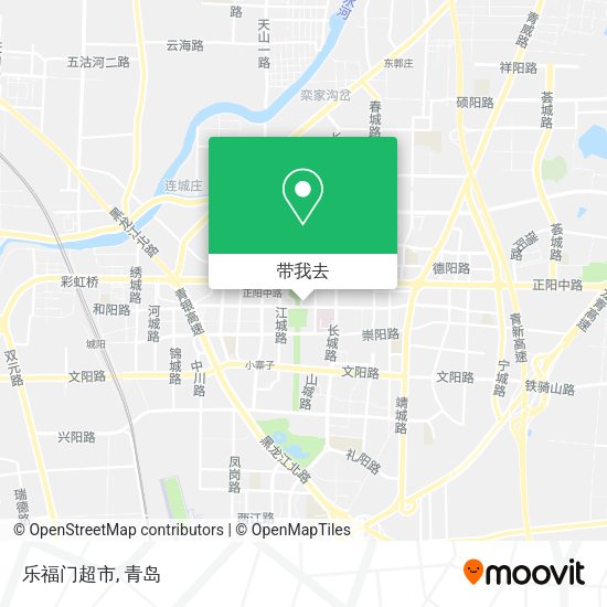 乐福门超市地图