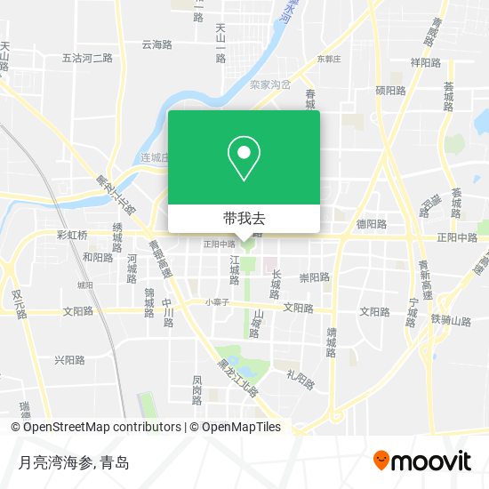 月亮湾海参地图