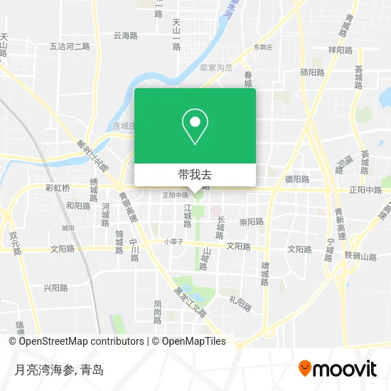 月亮湾海参地图