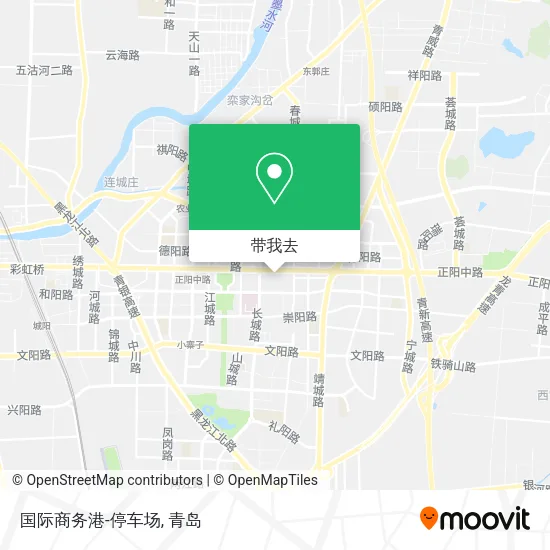 国际商务港-停车场地图