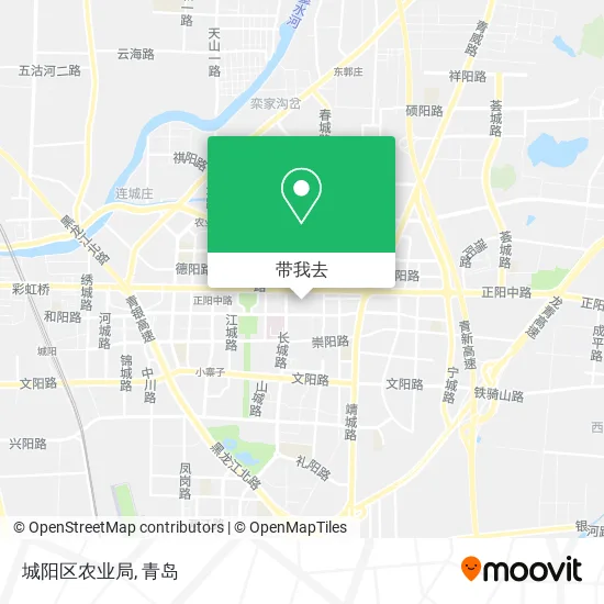 城阳区农业局地图
