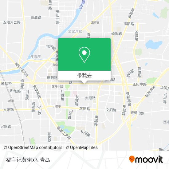 福宇记黄焖鸡地图