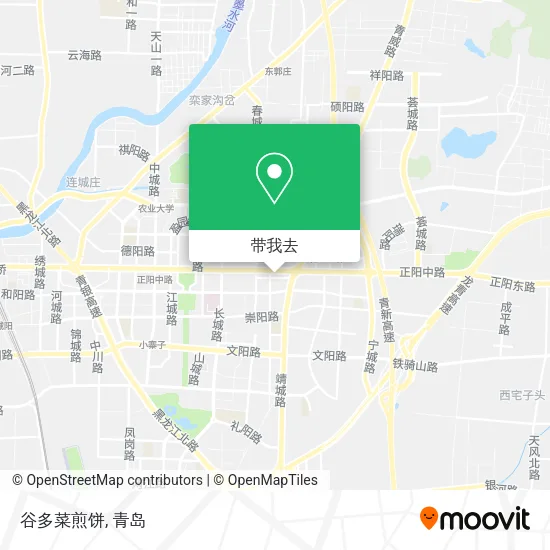 谷多菜煎饼地图