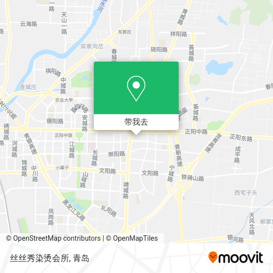 丝丝秀染烫会所地图