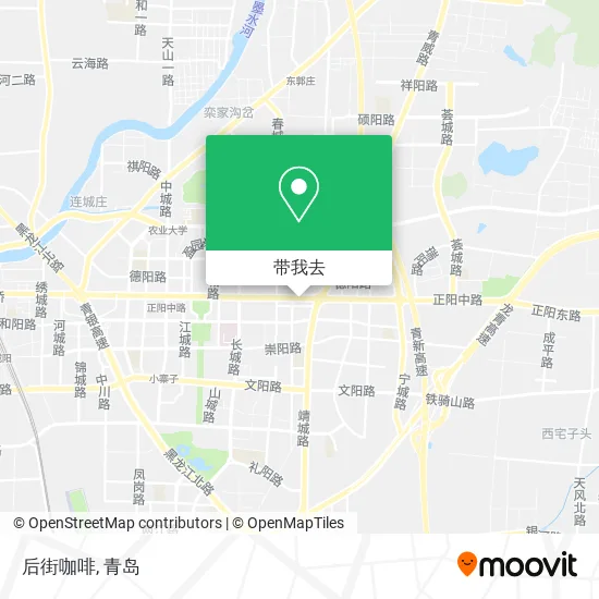 后街咖啡地图