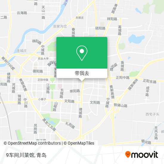 9车间川菜馆地图