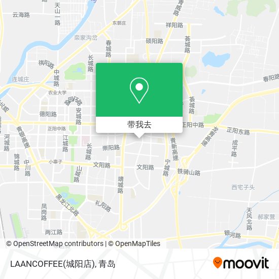 LAANCOFFEE(城阳店)地图