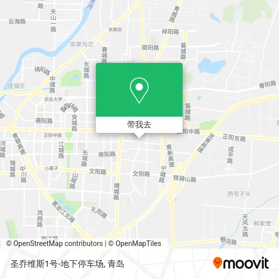 圣乔维斯1号-地下停车场地图