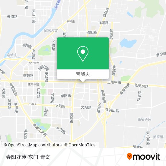 春阳花苑-东门地图