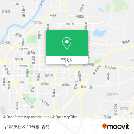 吕家庄社区-11号楼地图