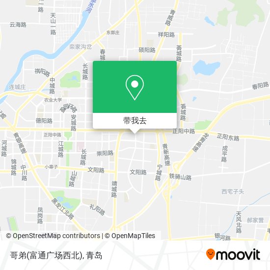 哥弟(富通广场西北)地图