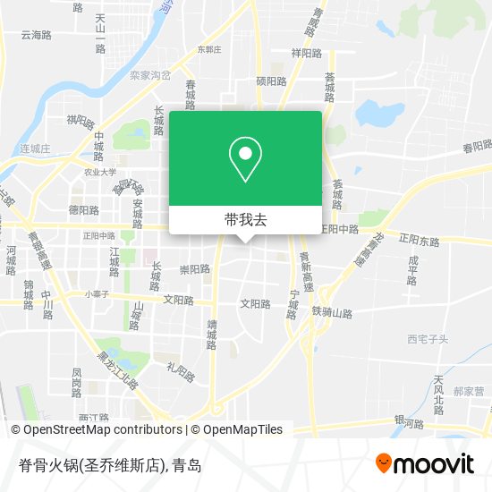 脊骨火锅(圣乔维斯店)地图