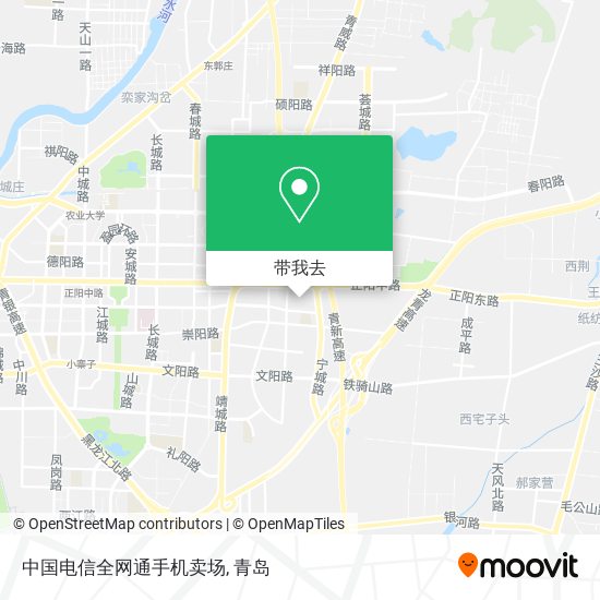 中国电信全网通手机卖场地图