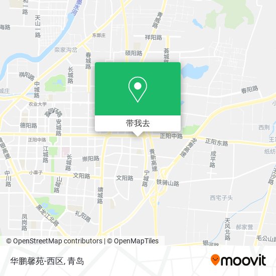 华鹏馨苑-西区地图