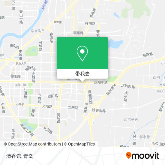 清香馆地图