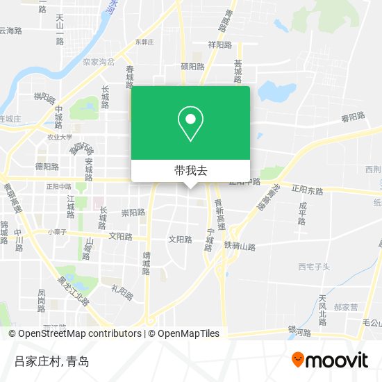 吕家庄村地图