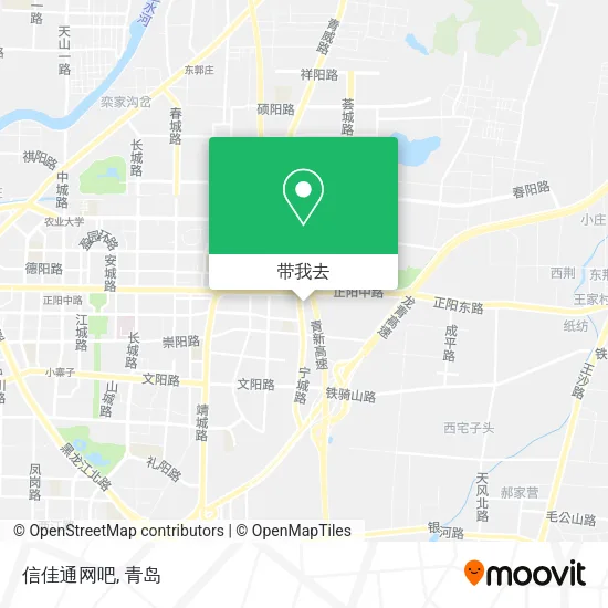 信佳通网吧地图