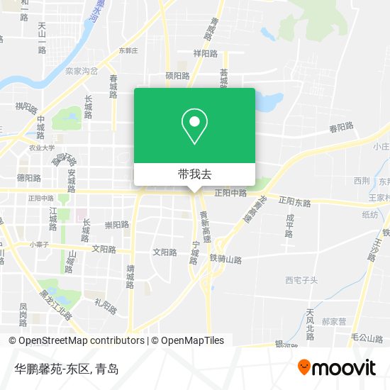 华鹏馨苑-东区地图