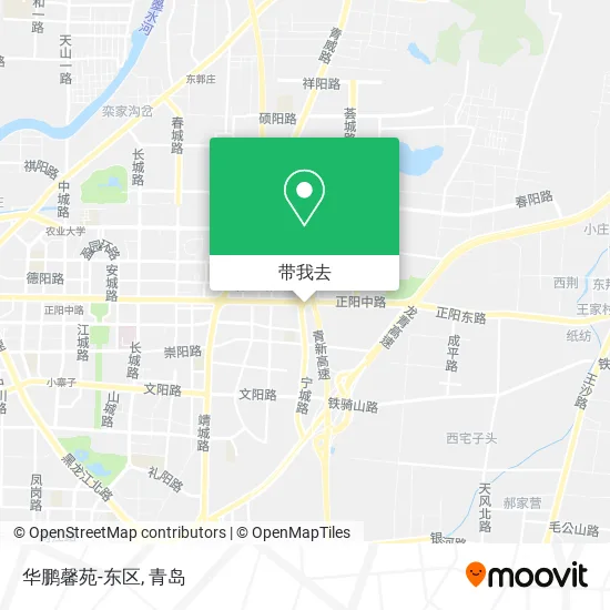 华鹏馨苑-东区地图