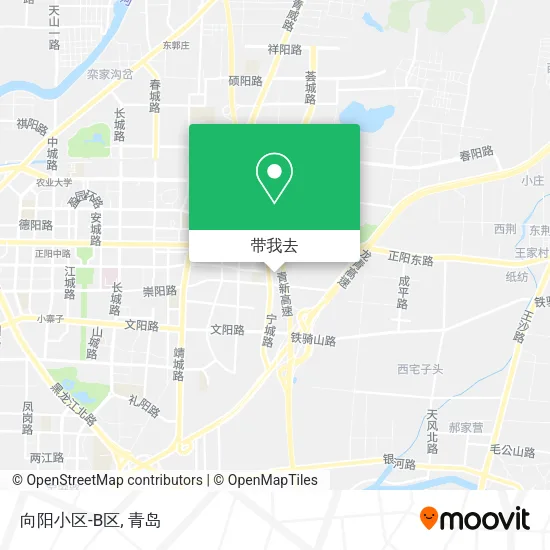 向阳小区-B区地图