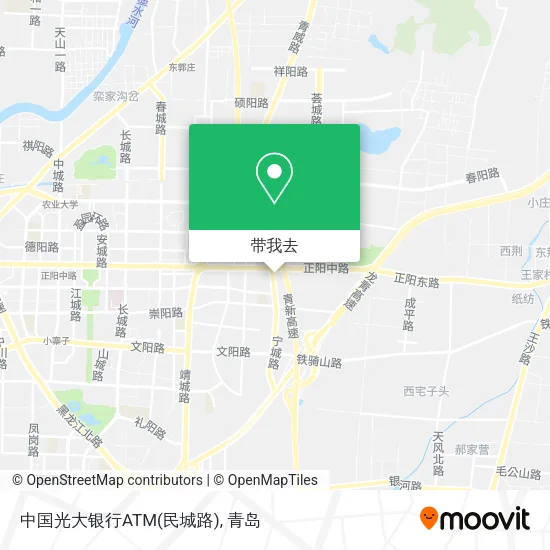 中国光大银行ATM(民城路)地图