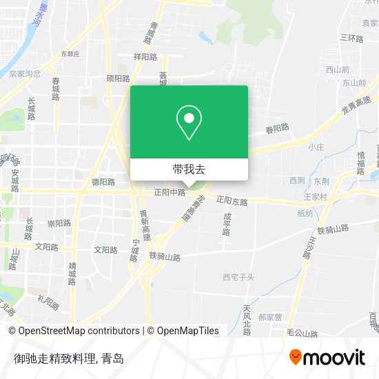 御驰走精致料理地图