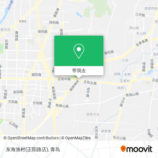 东海渔村(正阳路店)地图