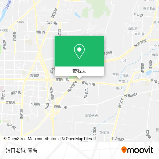 沽田老街地图