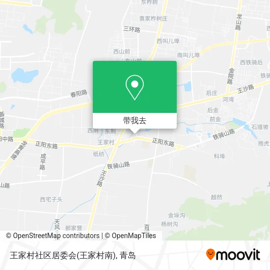 王家村社区居委会(王家村南)地图