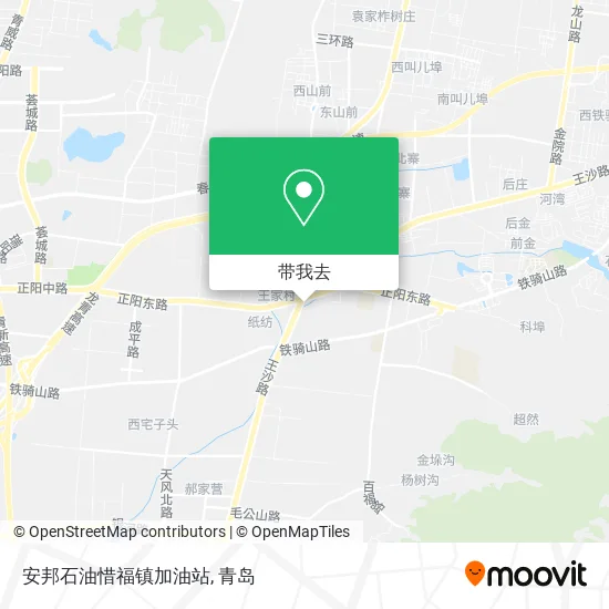 安邦石油惜福镇加油站地图