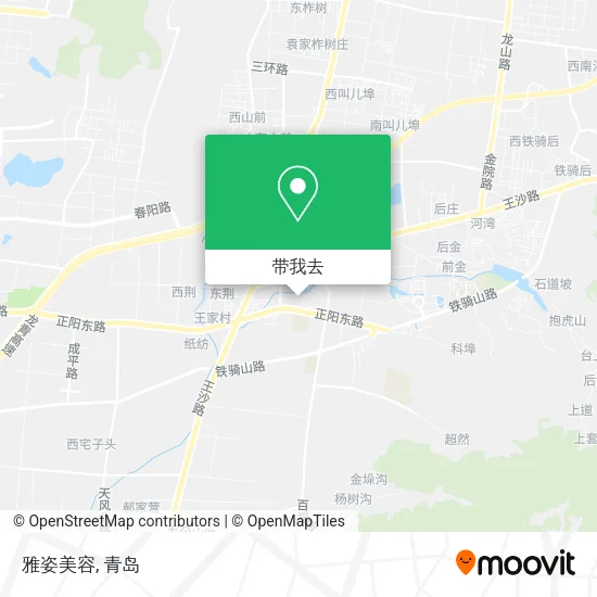 雅姿美容地图