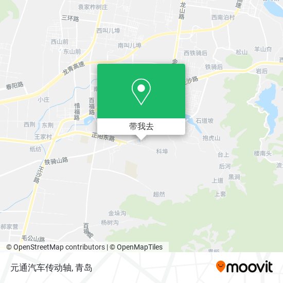 元通汽车传动轴地图