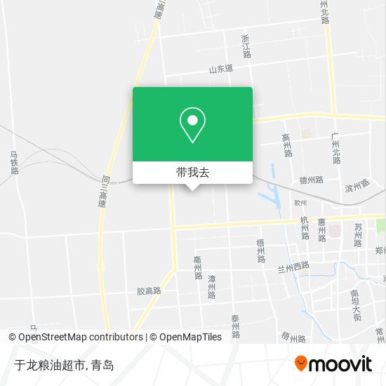 于龙粮油超市地图